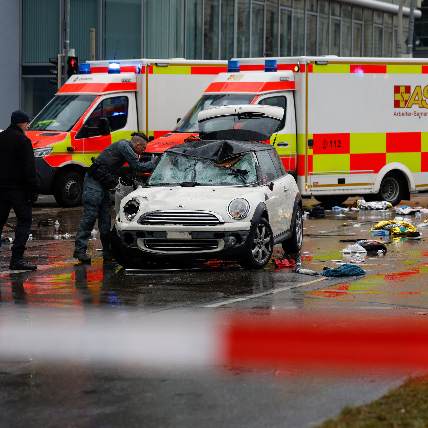 Dozens Injured as Driver Crashes Car Into Munich Protest